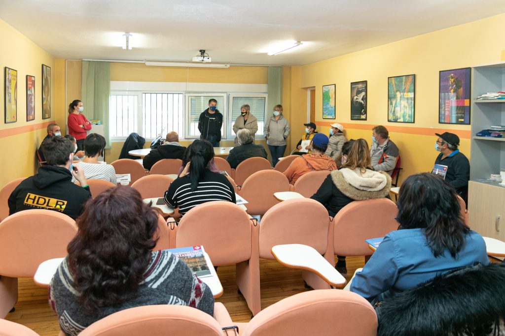 La alcaldesa y el concejal de Empleo en la recepción a los nuevos trabajadores de Corporaciones Locales