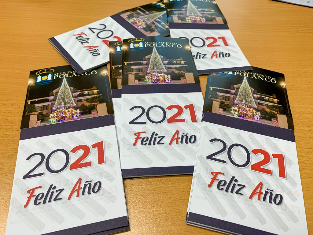 Calendario editado por el Ayuntamiento que se distribuirá entre los vecinos