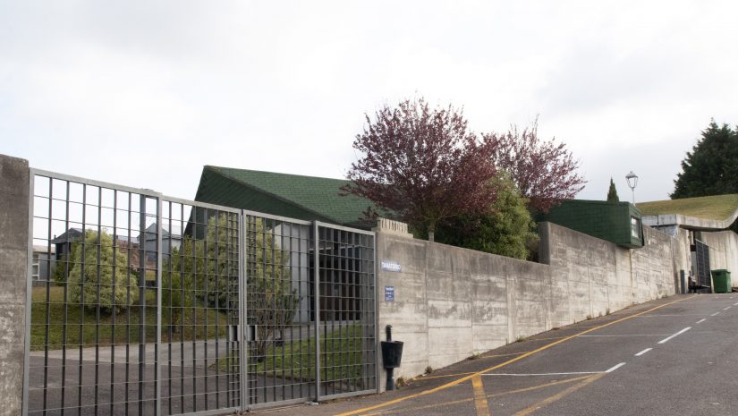 Exterior de las instalaciones del tanatorio municipal de Polanco