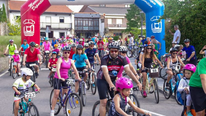 Participantes en la última edición del Día de la Bicicleta en 2019