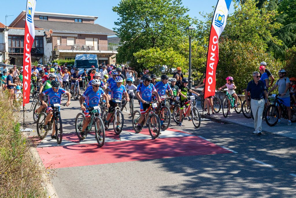 Participantes en la última edición del Día de la Bicicleta
