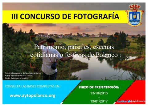 Cartel III Concurso de Fotografia
