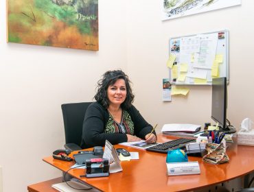 La concejal de Medio Ambiente de Polanco, Isabel Herrera Landeras