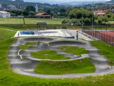 Pump track y la pista de skate de Requejada