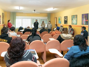 La alcaldesa y el concejal de Empleo en la recepción a los nuevos trabajadores de Corporaciones Locales