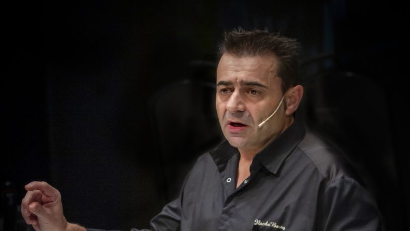 Retrato del chef Nacho Basurto (Autor: Enrique Gutiérrez Aragón)