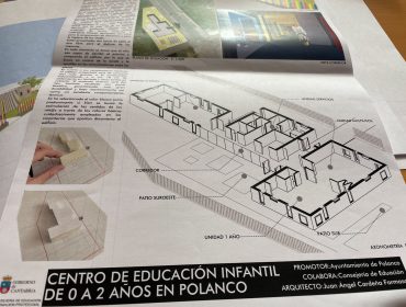 Representación gráfica de futuro edificio que albergará el centro de educación infantil de 0 a 2 años