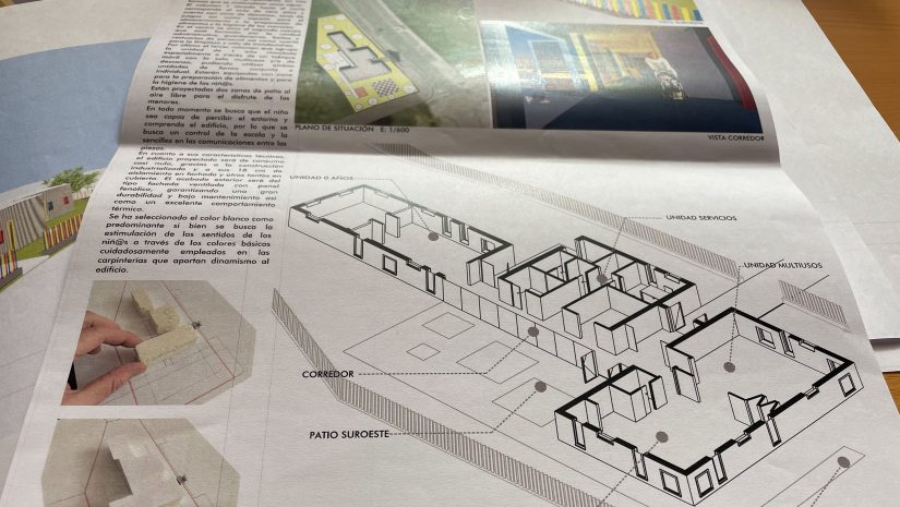 Representación gráfica de futuro edificio que albergará el centro de educación infantil de 0 a 2 años