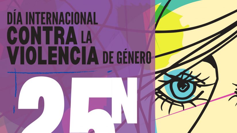 Cartel editado por el Ayuntamiento con motivo del 25N