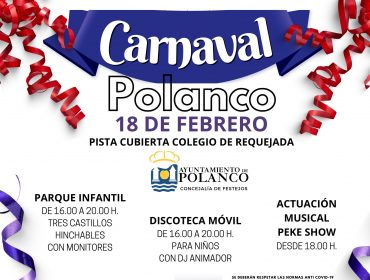 Cartel anunciador del Carnaval infantil de Polanco