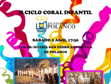 Cartel del Ciclo Coral Infantil de Polanco