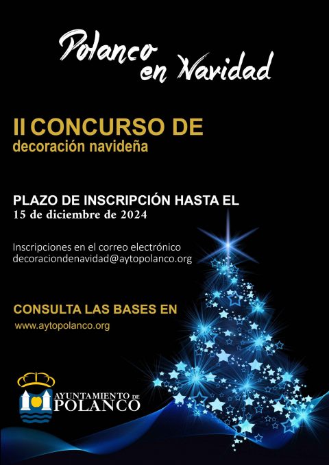 Cartel II Concurso decoracion navideña