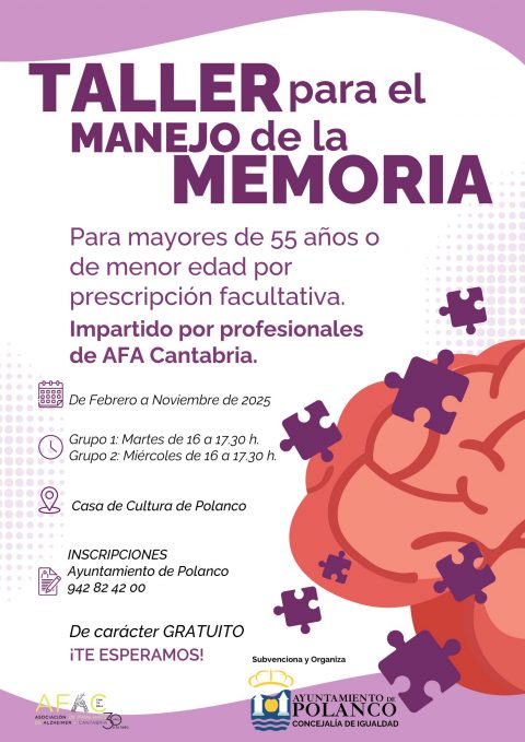 Cartel Taller manejo memoria