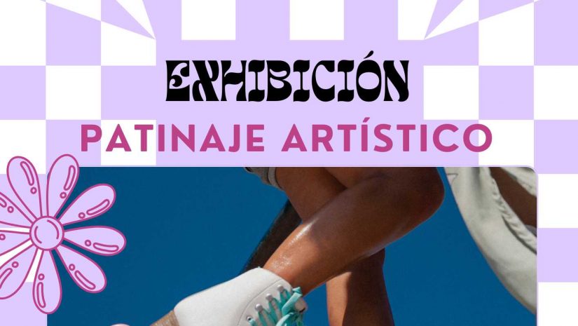 Cartel Exhibición patinaje artístico
