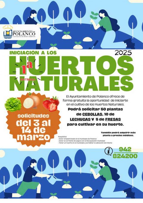 Huertos Naturales Solicitudes marzo