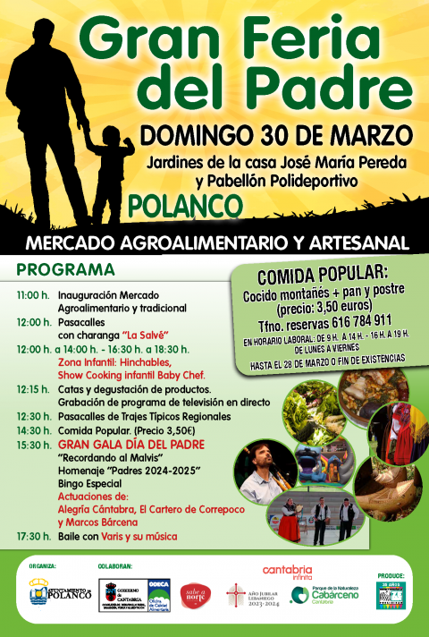 Cartel Gran Feria del Padre 2025