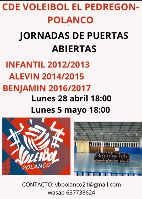 Cartel jornada puertas abiertas