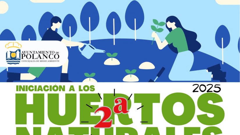 Cartel Huertos Naturales entrega 30 de abril