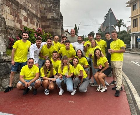 Peñas de Polanco en las pasadas fiestas de San Pedro Advíncula