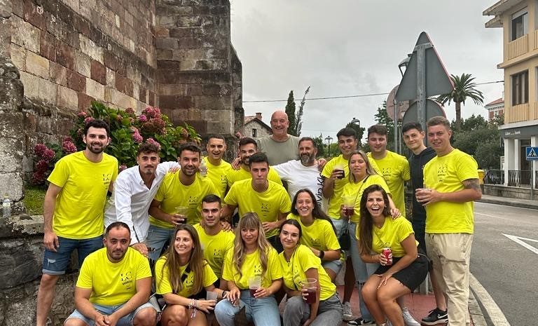 Peñas de Polanco en las pasadas fiestas de San Pedro Advíncula