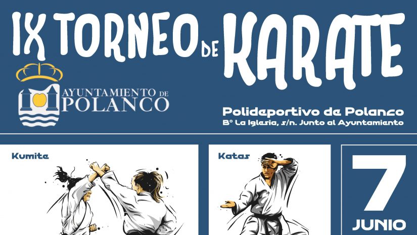 Cartel IX Torneo de Karate