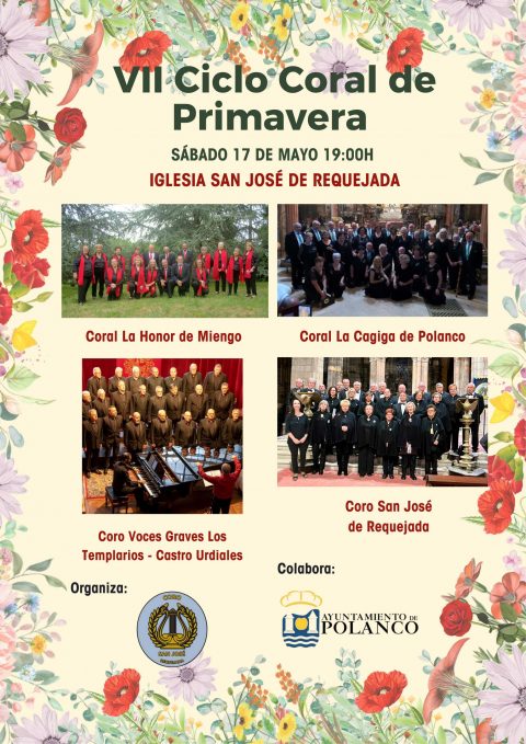 Cartel VII Ciclo coral de primavera