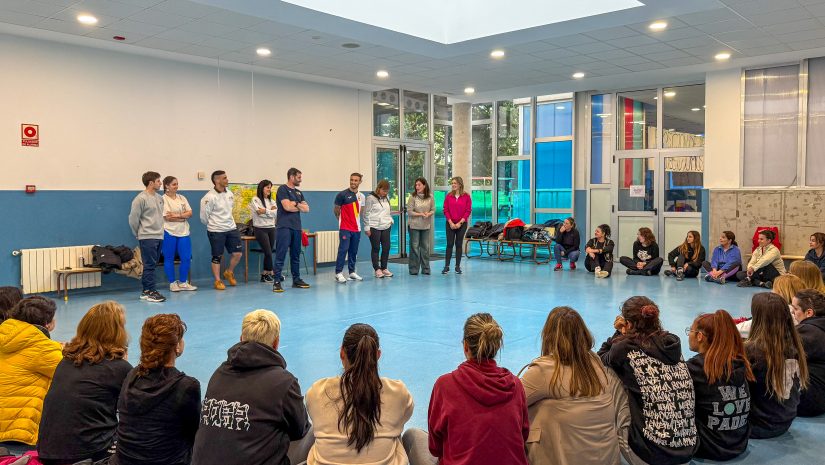 Mujeres de Polanco en una actividad formativa