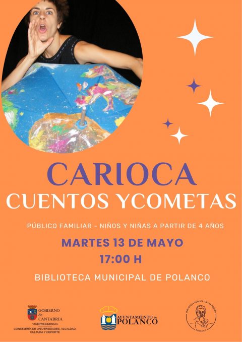 Cuentacuentos 13/05/2025, 17 horas