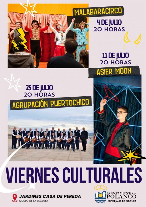 Cartel Viernes Culturales
