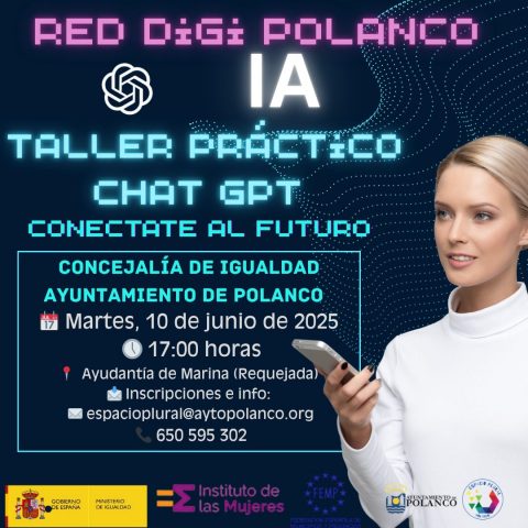 Cartel taller Chat GPT