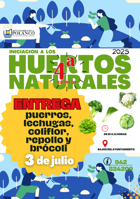 Entrega huertos naturales julio