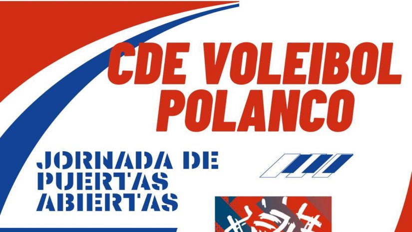 Cartel Jornada de puertas abierta CDE Voleibol