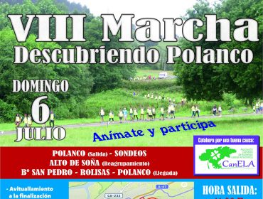 Cartel VIII Marcha descubriendo Polanco