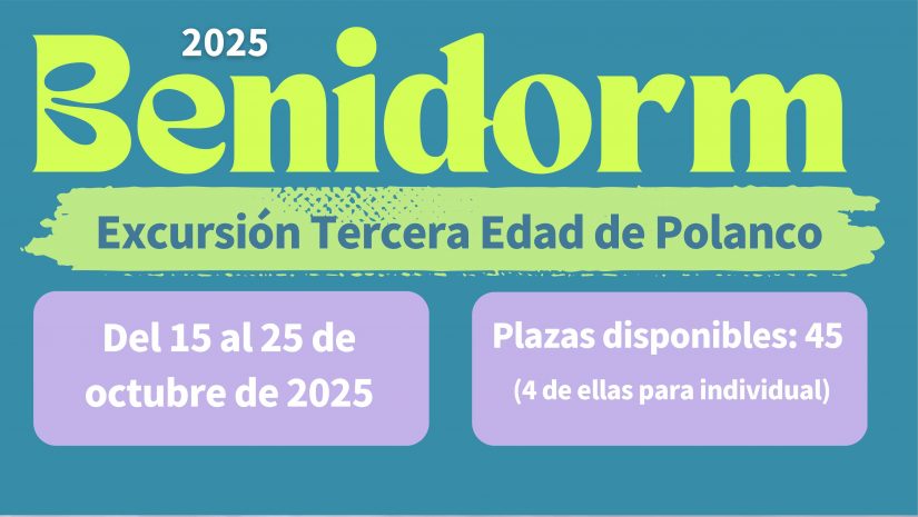 Viaje a Benidorm tercera edad