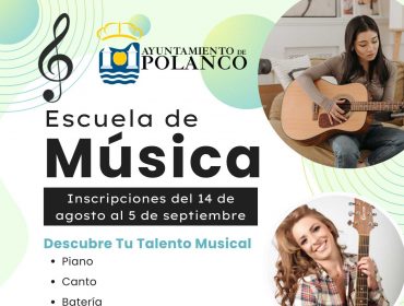 Cartel Escuela de música curso 2025 - 2026