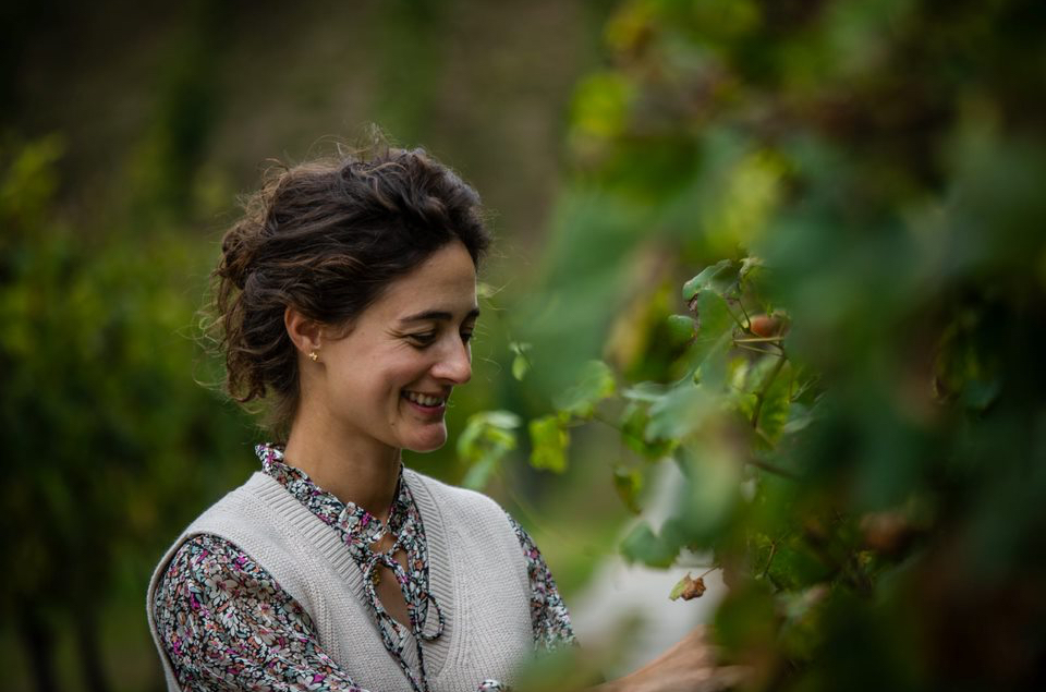 La enóloga Irene Rodríguez Artieta (Bodegas Hortanza)