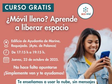 Curso gratuito. Aprende a liberar espacio