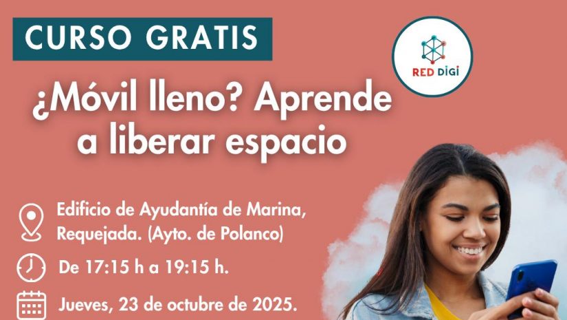 Curso gratuito. Aprende a liberar espacio
