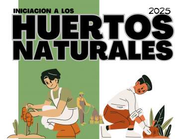 Cartel Huertos naturales noviembre