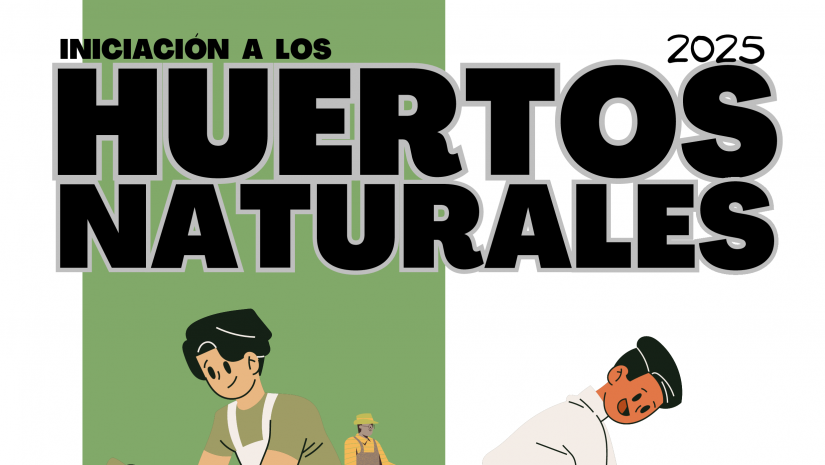 Cartel Huertos naturales noviembre
