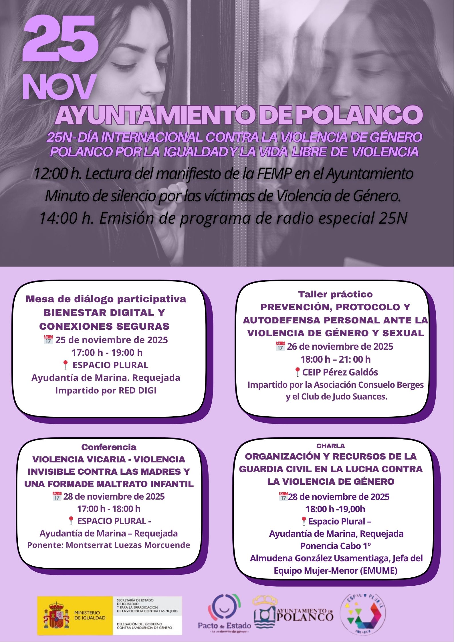 Cartel 25N Día internacional contra la violencia de género