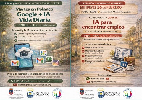 Carteles IA martes y jueves