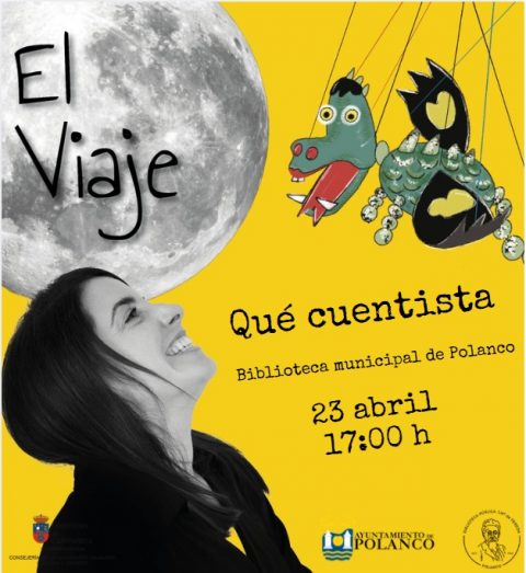 Cuentacuentos. 23 de abril a las 17 horas en la Biblioteca Municipal José María de Pereda