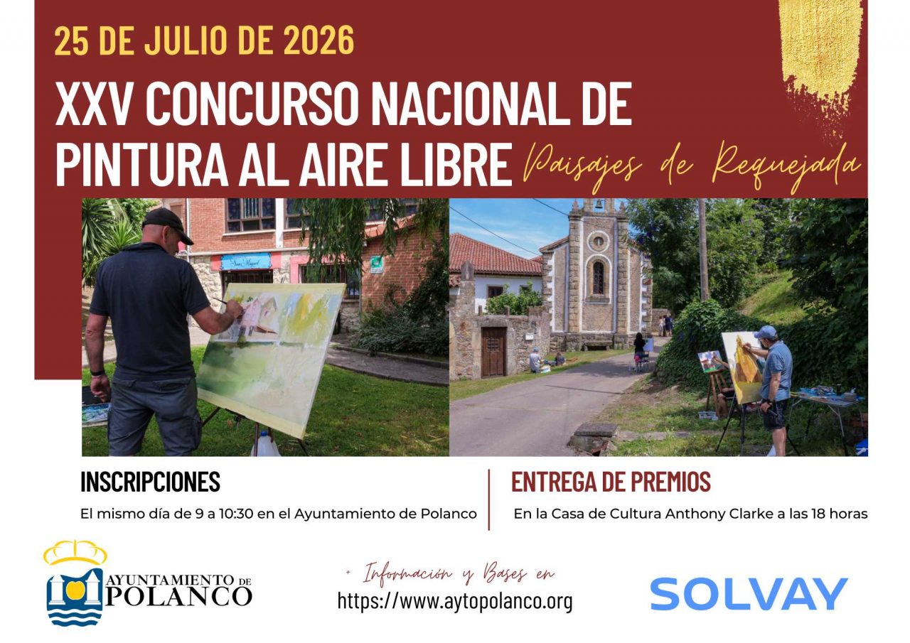 Cartel XXI Concurso nacional de pintura al aire libre