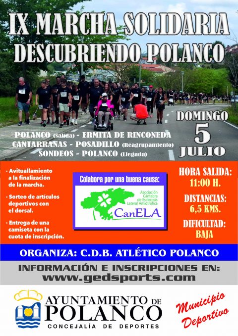 Cartel marcha Descubriendo Polanco