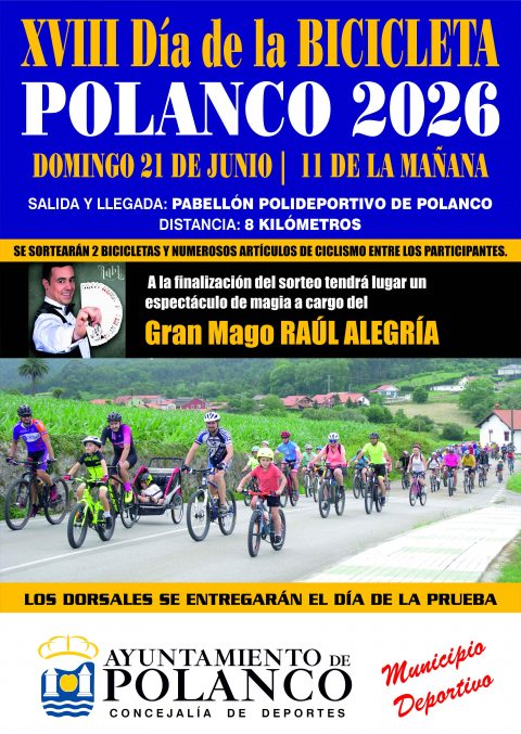 Cartel XVIII Día de la bicicleta