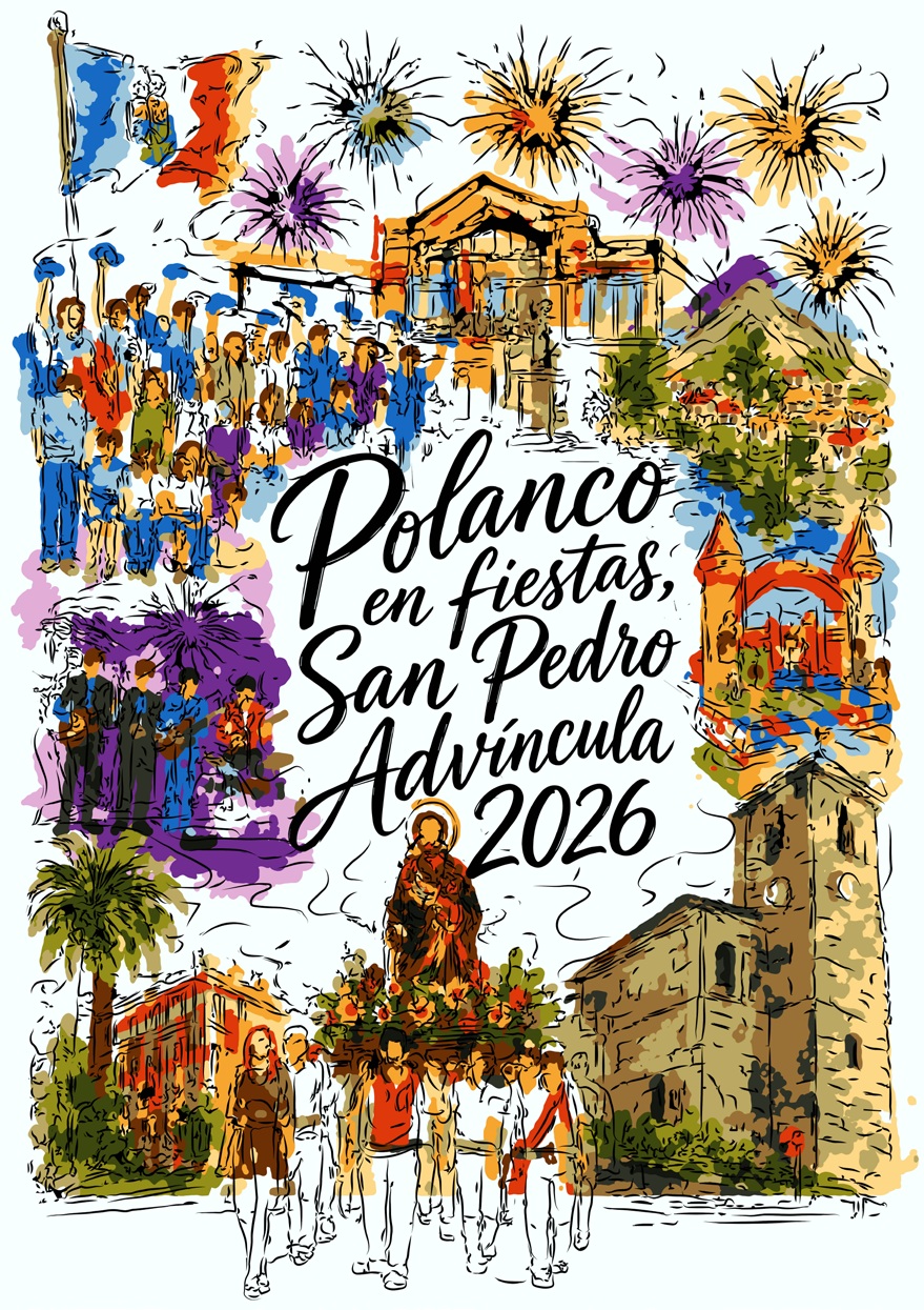 Portada programa de fiestas de Polanco