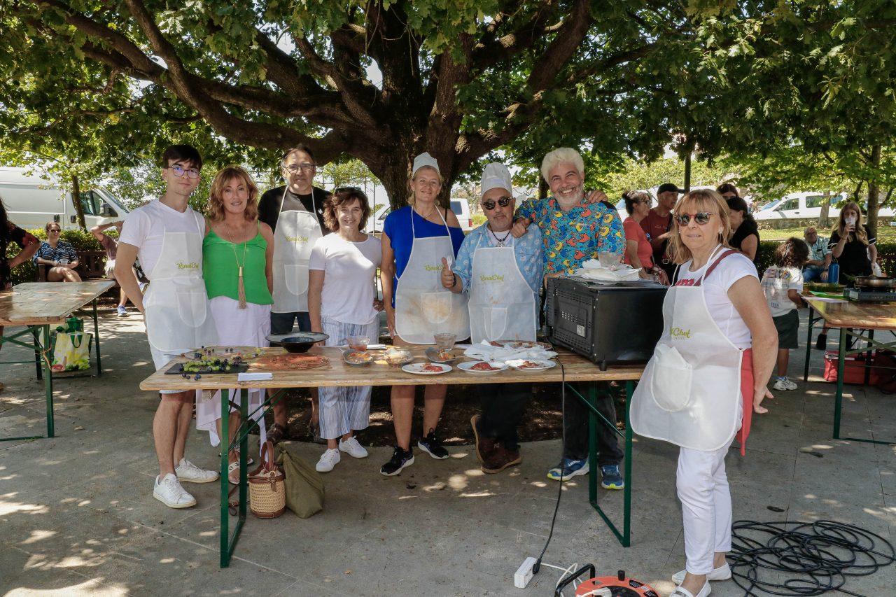 Participantes en la primera edición del certamen Rural Chef