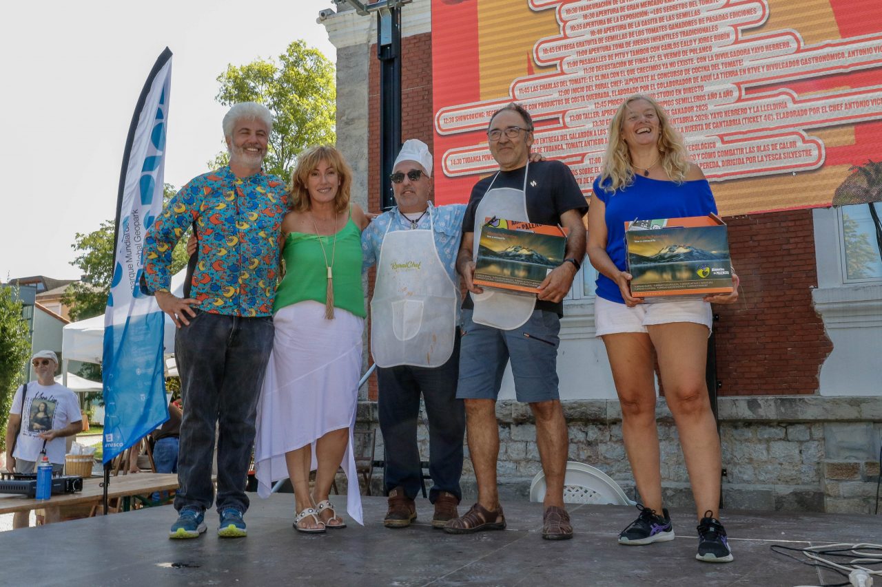 Ganadores de la primera edición del certamen Rural Chef